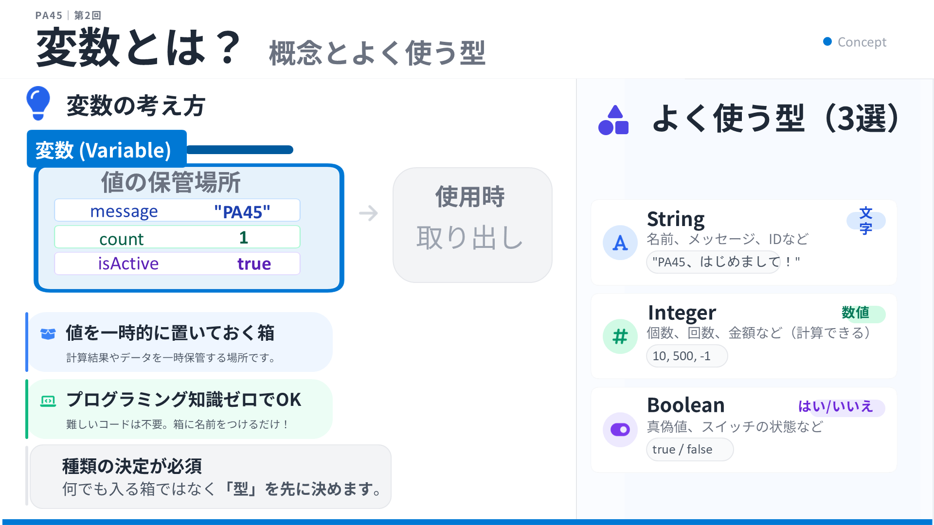 PA45 第2回 スライド8